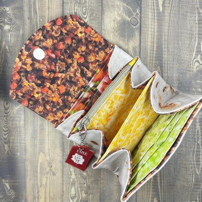 🔥LAST DAY 49% OFF - The Burrito Wallet – Your All-in-One Style & Storage Wrap! 🌯✨